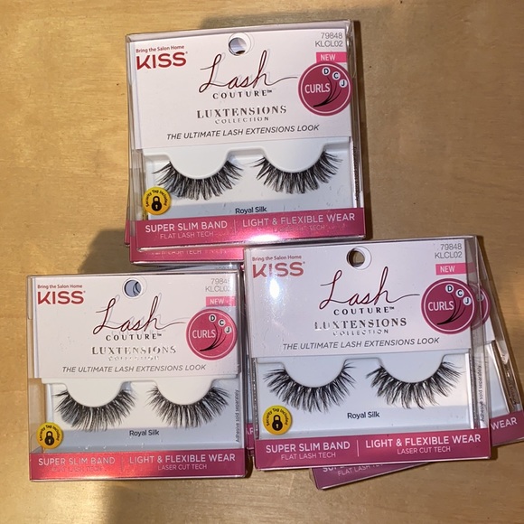 (10 pairs) Kiss Lash Couture Royal Silk Lash Extensions Lash Set - Picture 2 of 3